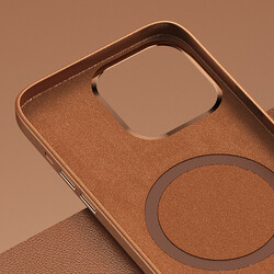 Apple iPhone 13 Case Benks Magnetic Genuine Leather Case - 6