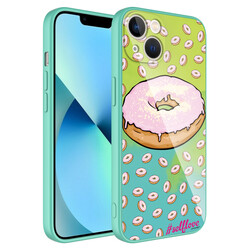 Apple iPhone 13 Case Camera Protected Patterned Hard Silicone Zore Epoksi Cover - 14