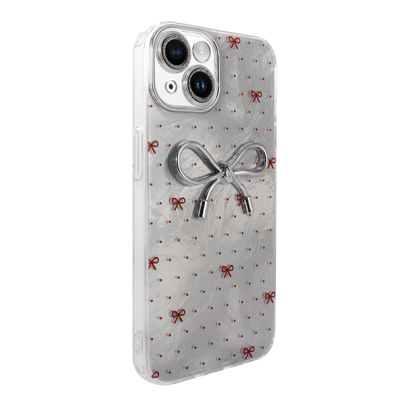 Apple iPhone 13 Case Camera Protection Figured Zore Ponti Silicone Cover - 10