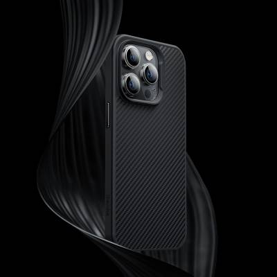 Apple iPhone 13 Case Carbon Fiber Benks 600D Hybrid Kevlar Cover with Magsafe Charging - 2