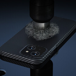 Apple iPhone 13 Case Carbon Fiber Design Benks Essential Kevlar Cover with Magsafe - 4
