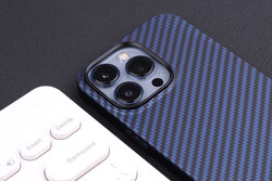 Apple iPhone 13 Case Carbon Fiber Look Zore Karbono Cover - 6