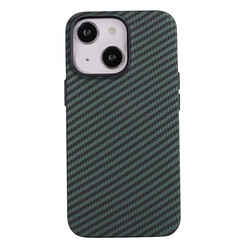 Apple iPhone 13 Case Carbon Fiber Look Zore Karbono Cover - 12