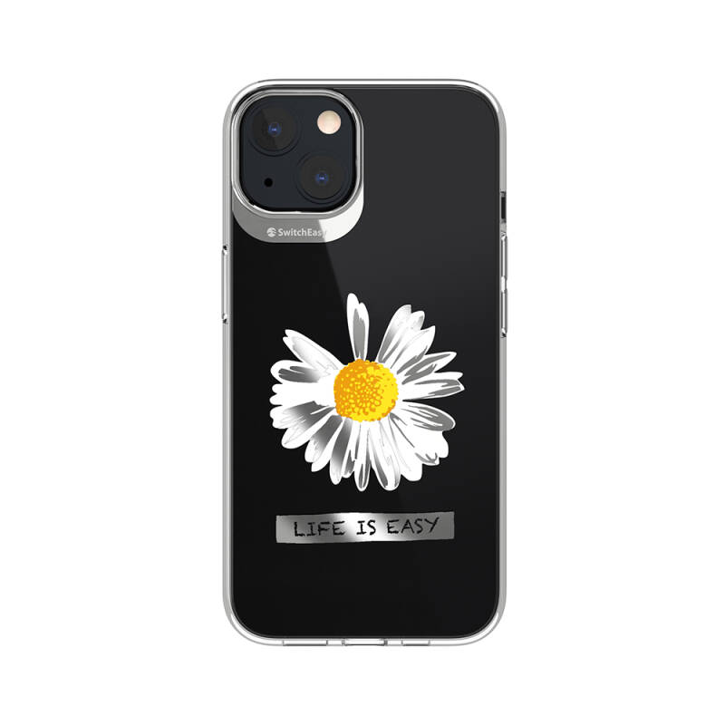 Apple iPhone 13 Case Double IMD Printed Licensed Switcheasy Artist Daisy Cover - 1