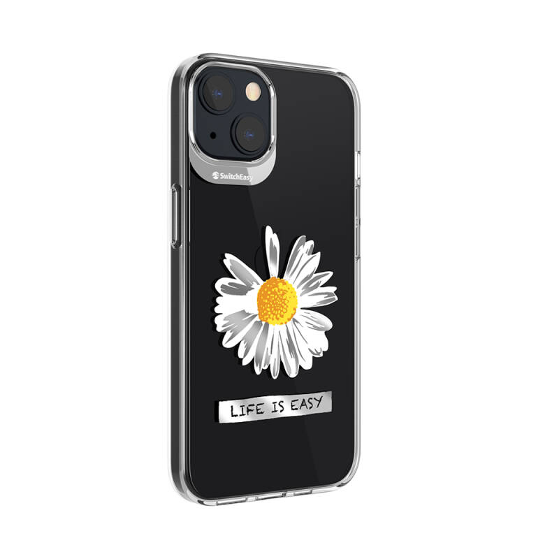 Apple iPhone 13 Case Double IMD Printed Licensed Switcheasy Artist Daisy Cover - 3