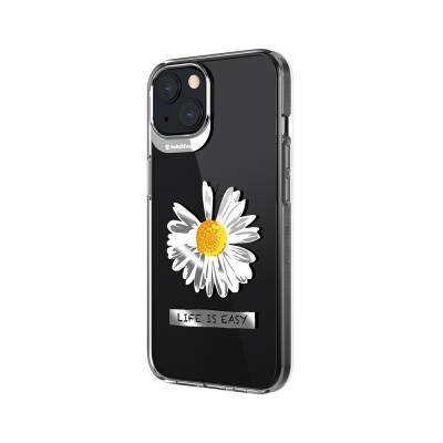 Apple iPhone 13 Case Double IMD Printed Licensed Switcheasy Artist Daisy Cover - 4