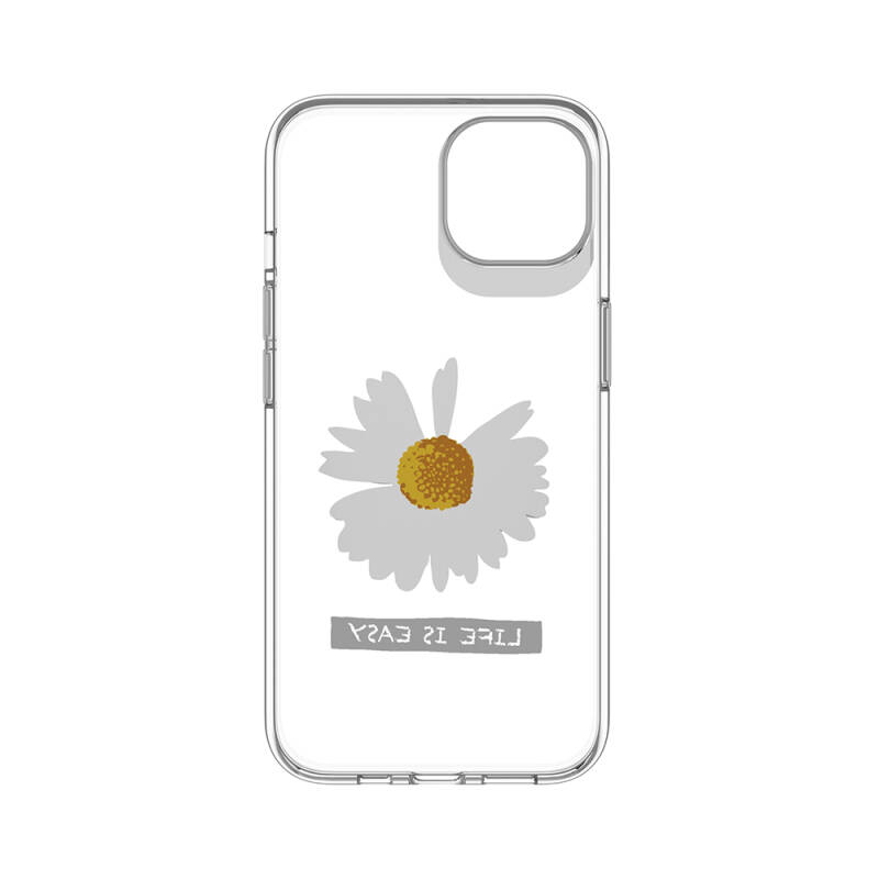 Apple iPhone 13 Case Double IMD Printed Licensed Switcheasy Artist Daisy Cover - 6