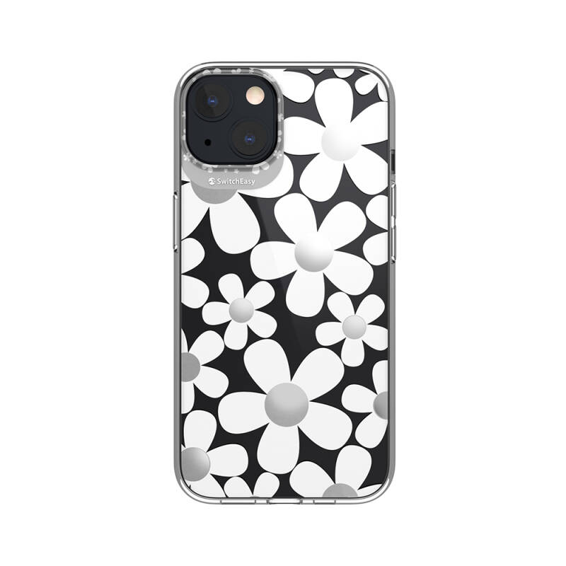 Apple iPhone 13 Case Double IMD Printed Licensed Switcheasy Artist Fleur Cover - 1