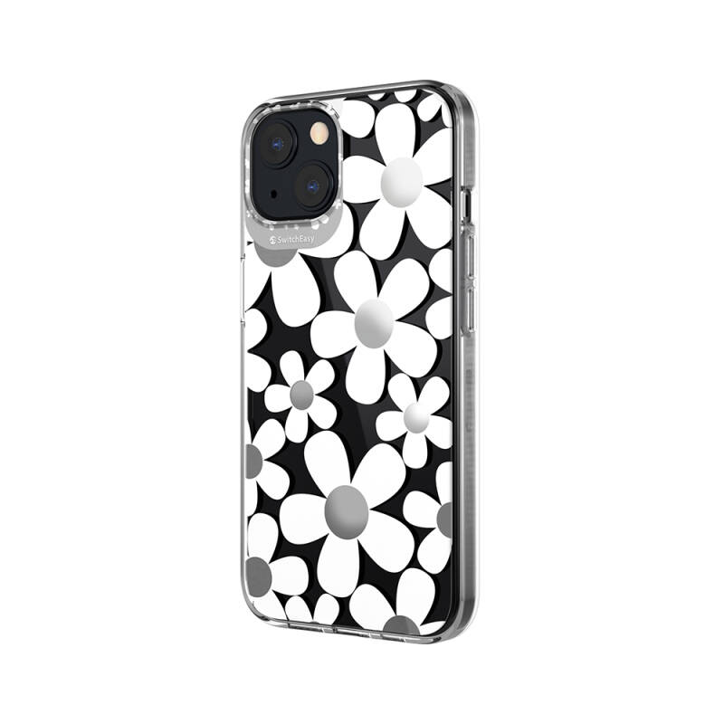 Apple iPhone 13 Case Double IMD Printed Licensed Switcheasy Artist Fleur Cover - 4