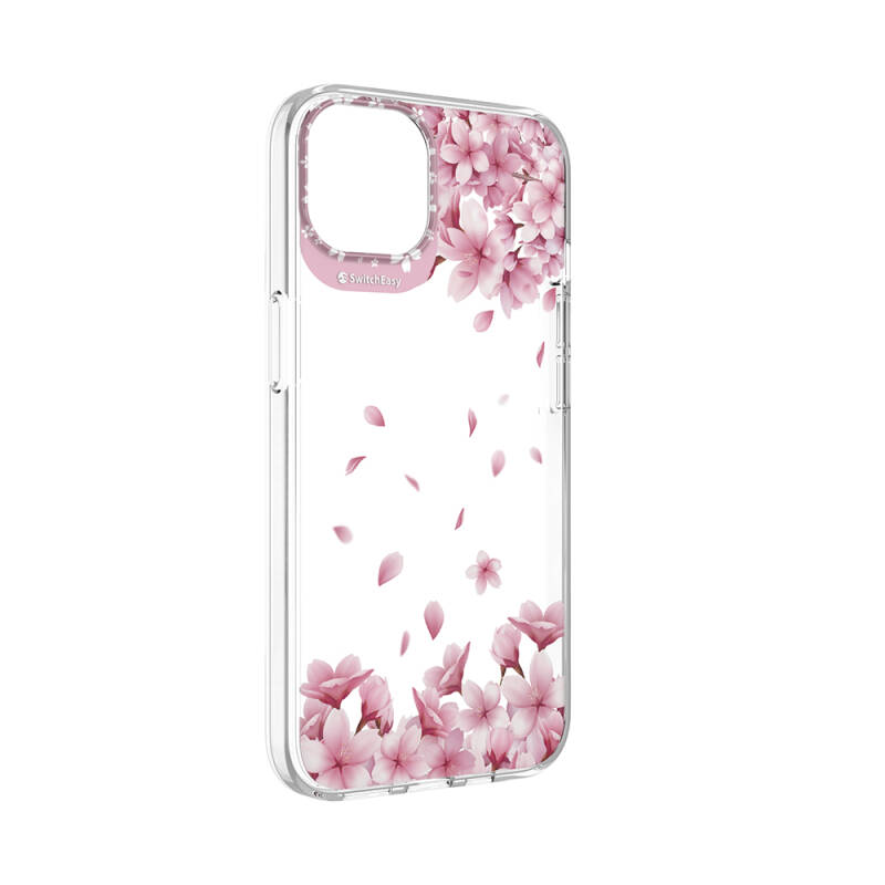 Apple iPhone 13 Case Double IMD Printed Licensed Switcheasy Artist Sakura Cover - 5