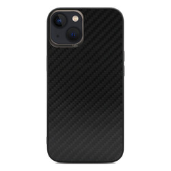 Apple iPhone 13 Case Kajsa Carbon Fiber Collection Back Cover - 1