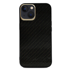 Apple iPhone 13 Case Kajsa Carbon Fiber Collection Back Cover - 3
