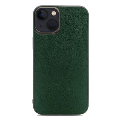 Apple iPhone 13 Case ​Kajsa Luxe Collection Genuine Leather Cover - 1