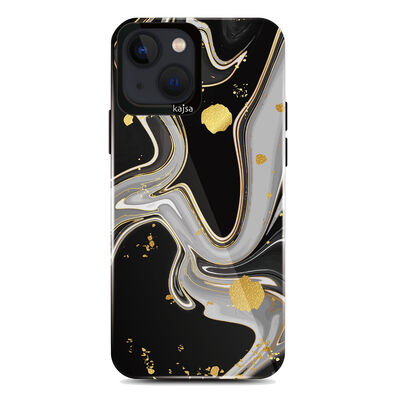 Apple iPhone 13 Case Kajsa Shield Plus Abstract Series Back Cover - 1