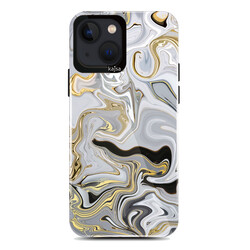 Apple iPhone 13 Case Kajsa Shield Plus Abstract Series Back Cover - 5
