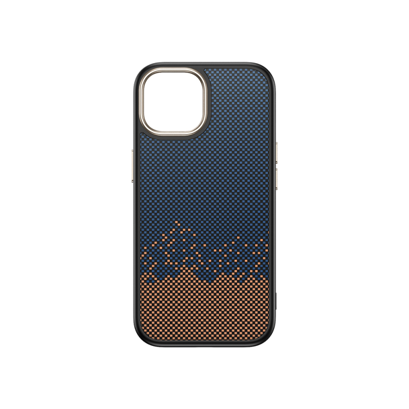 Apple iPhone 13 Case Magsafe Charging Feature Carbon Fiber Look Zore Antina Cover - 19