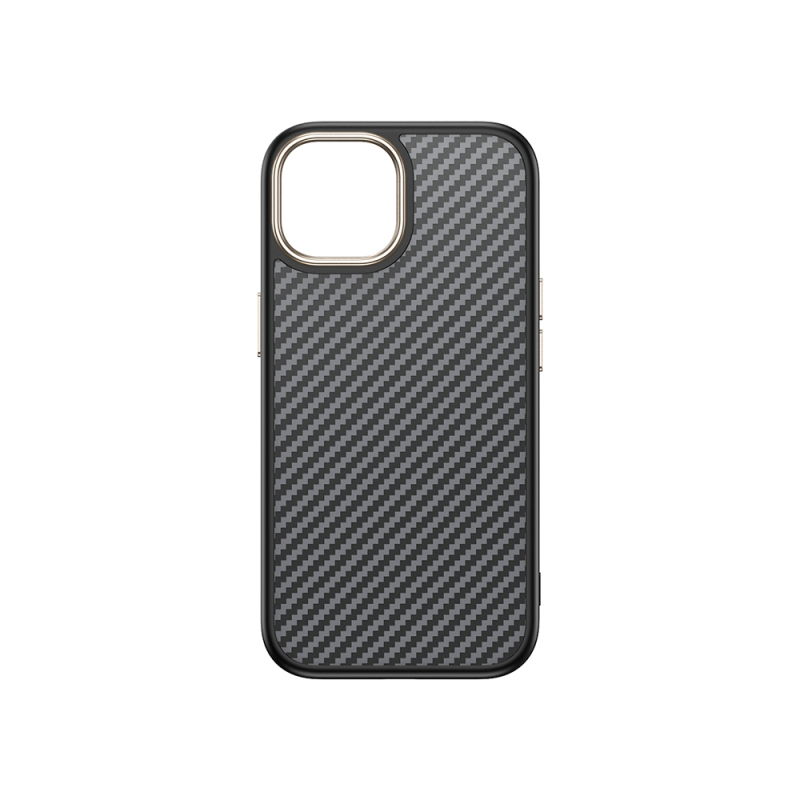 Apple iPhone 13 Case Magsafe Charging Feature Carbon Fiber Look Zore Antina Cover - 24