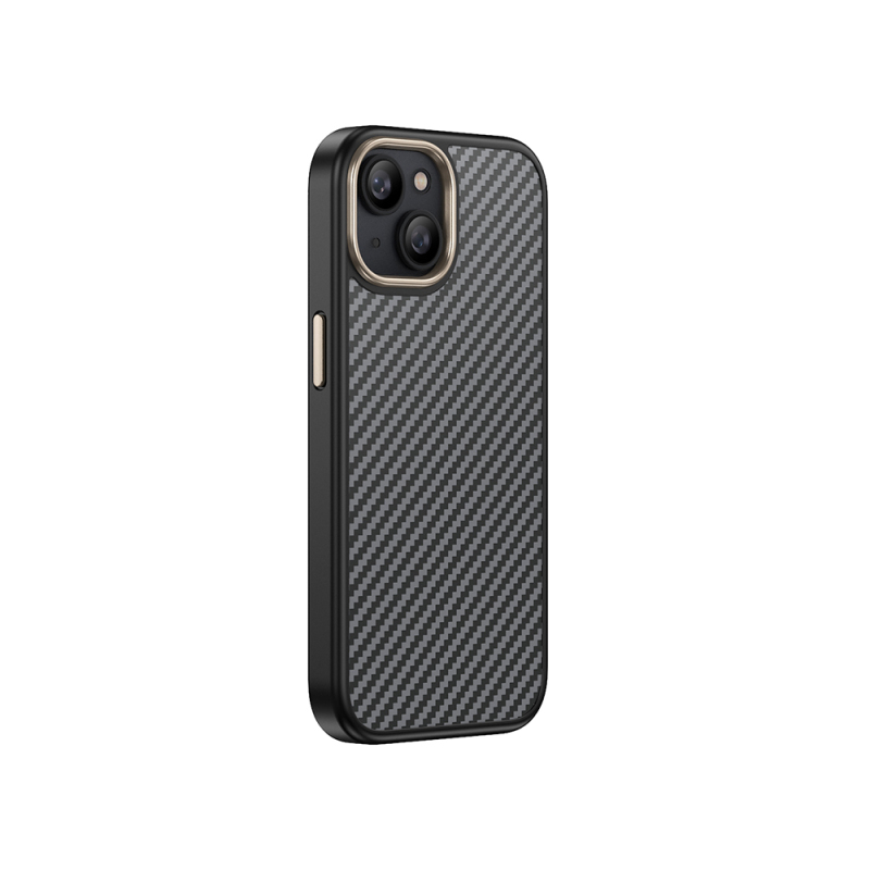 Apple iPhone 13 Case Magsafe Charging Feature Carbon Fiber Look Zore Antina Cover - 22