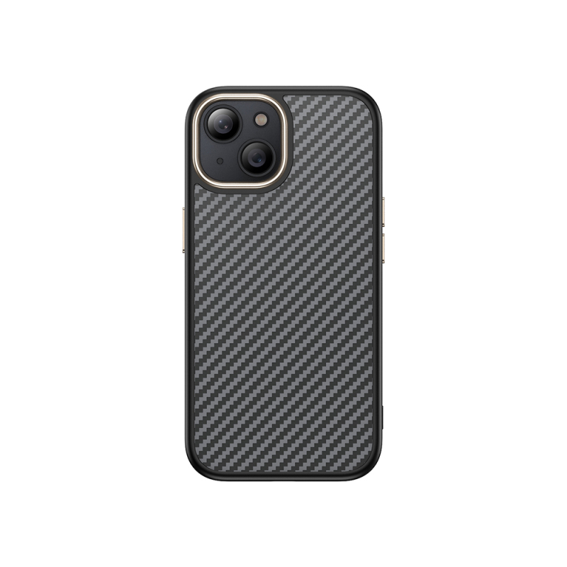 Apple iPhone 13 Case Magsafe Charging Feature Carbon Fiber Look Zore Antina Cover - 5
