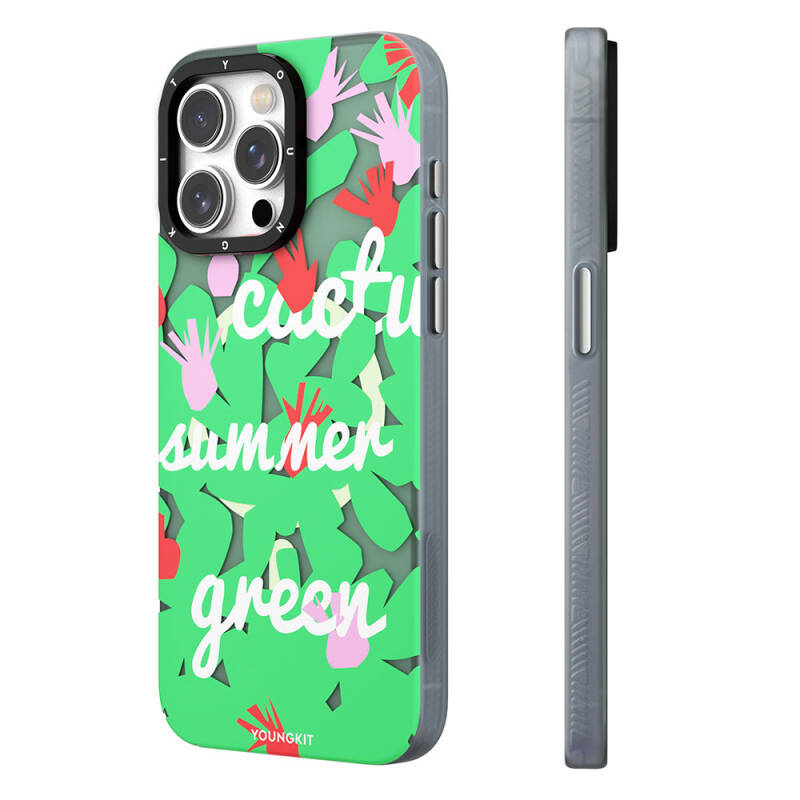 Apple iPhone 13 Case Magsafe Charging Featured Summer Fruit Patterned Youngkit Fruity Flavor Series Cover - 5