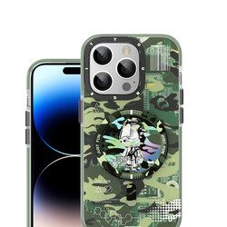 Apple iPhone 13 Case Magsafe Charging Featured YoungKit Camouflage Series Cover - 3