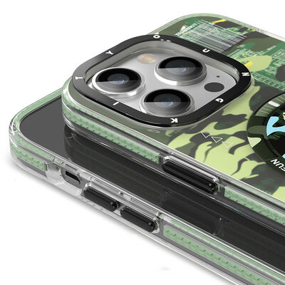 Apple iPhone 13 Case Magsafe Charging Featured YoungKit Camouflage Series Cover - 2