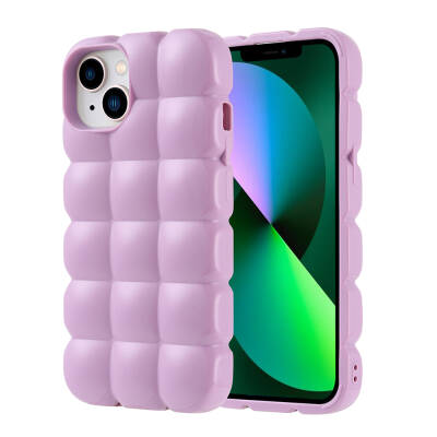 Apple iPhone 13 Case Shiny Flexible Silicone Zore Dom Dom Cover - 4