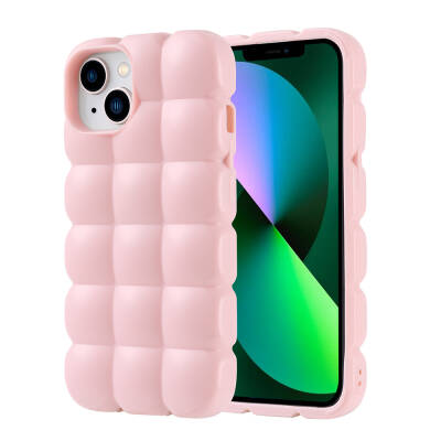 Apple iPhone 13 Case Shiny Flexible Silicone Zore Dom Dom Cover - 5