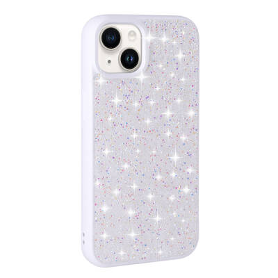 Apple iPhone 13 Case Shiny Stone Design Zore Diamond Cover - 11