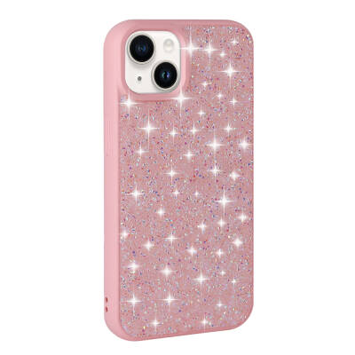 Apple iPhone 13 Case Shiny Stone Design Zore Diamond Cover - 13