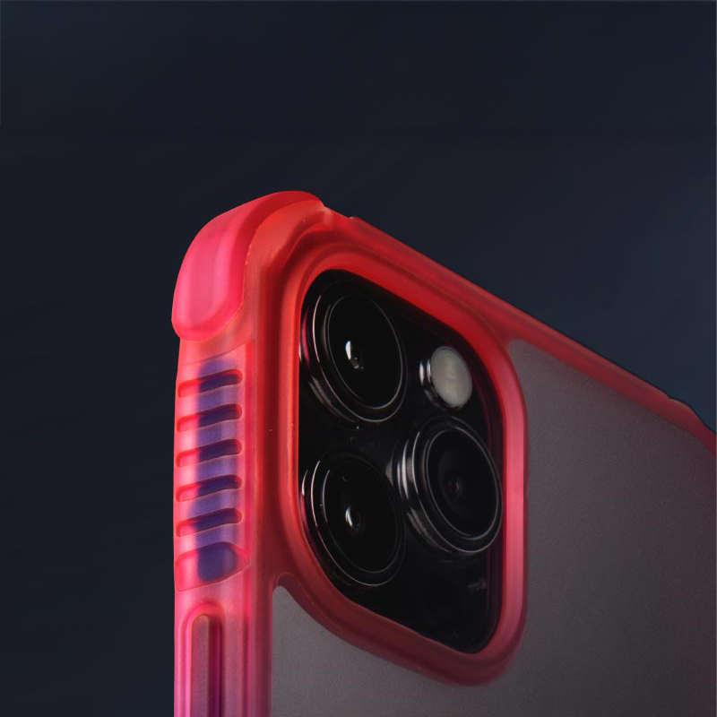 Apple iPhone 13 Case Transparent Airbag Design Skinarma Hade Cover - 15