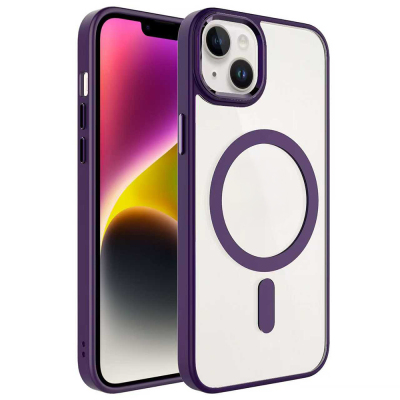 Apple iPhone 13 Case Wireless Charging Zore Krom Magsafe Silicone Cover - 19