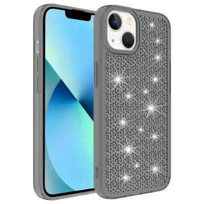 Apple iPhone 13 Case With Airbag Shiny Design Zore Snow Cover - 3