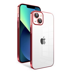Apple iPhone 13 Case With Camera Protection Color Framed Zore Garaj Cover - 6