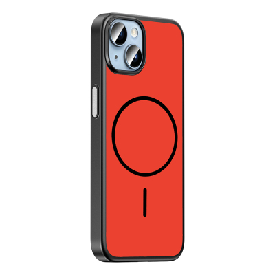 Apple iPhone 13 Case with M-Safe Charging Feature Zore Lora PC Cover - 8