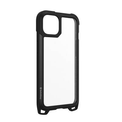 Apple iPhone 13 Case with Neck Strap Composite Design Shock Preventive Licensed Switcheasy Odyssey Cover - 7