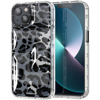 Apple iPhone 13 Case YoungKit Leopard Article Series Cover - 7