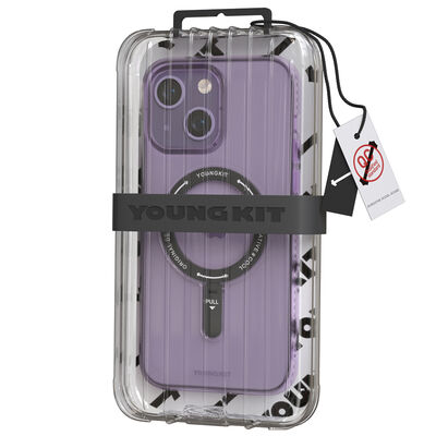 Apple iPhone 13 Case Youngkit Rock Series Cover with Magsafe Charging - 6
