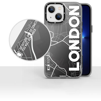 Apple iPhone 13 Case YoungKit World Trip Series Cover - 7