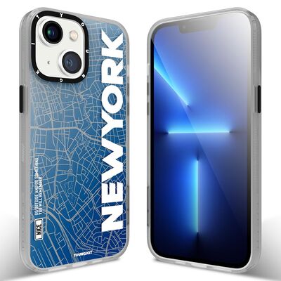 Apple iPhone 13 Case YoungKit World Trip Series Cover - 14