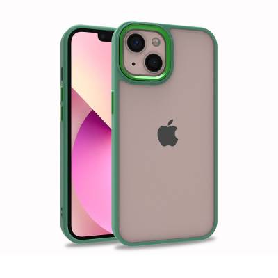 Apple iPhone 13 Case Zore Flora Cover - 5