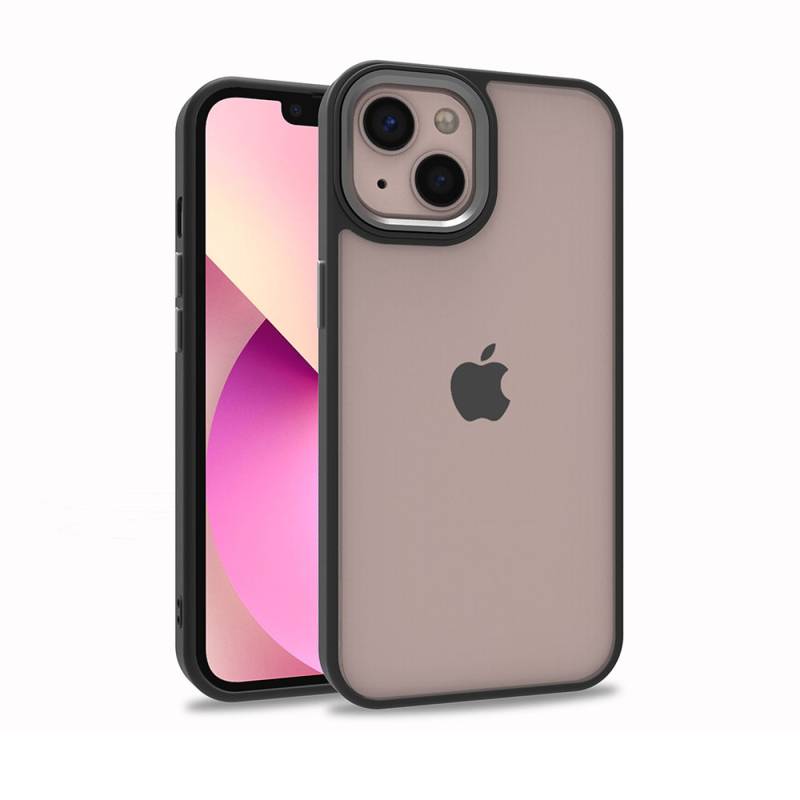 Apple iPhone 13 Case Zore Flora Cover - 7