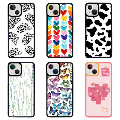 Apple iPhone 13 Case Zore M-Fit Patterned Cover - 2