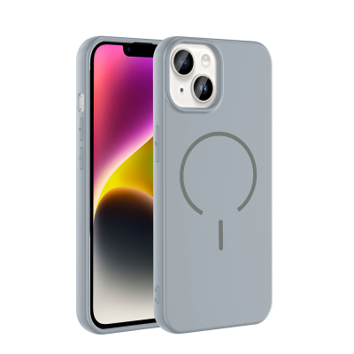 Apple iPhone 13 Case Zore Meta Cover with M-safe Charging Feature - 4