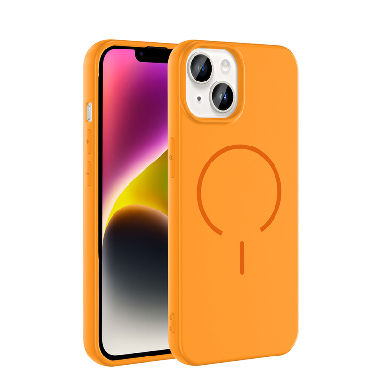 Apple iPhone 13 Case Zore Meta Cover with M-safe Charging Feature - 6