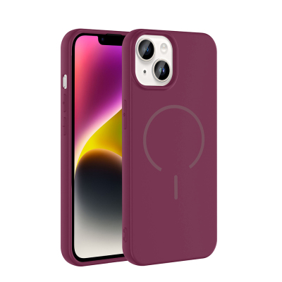 Apple iPhone 13 Case Zore Meta Cover with M-safe Charging Feature - 8