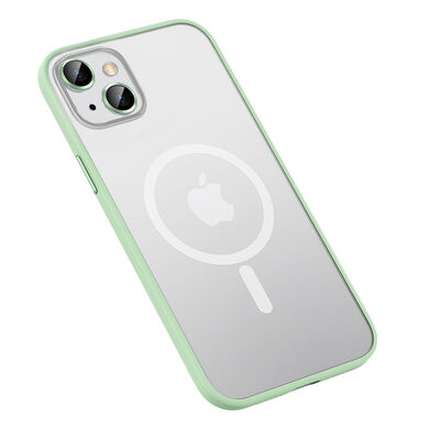 Apple iPhone 13 Case Zore Mokka Wireless Cover - 12