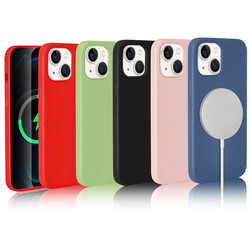 Apple iPhone 13 Case Zore Silksafe Wireless Cover - 9
