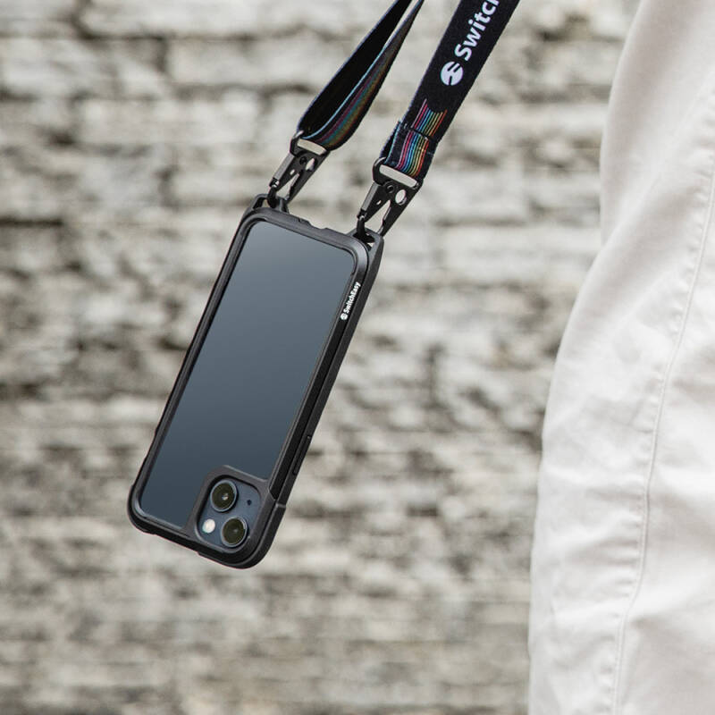 Apple iPhone 13 Kılıf Boyun Askılı Kompozit Tasarımlı Şok Önleyicili Lisanslı Switcheasy Odyssey Kapak - 20