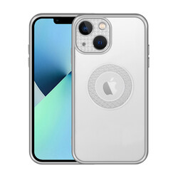 Apple iPhone 13 Kılıf Kamera Korumalı Logo Gösteren Zore Esta Kapak - 7